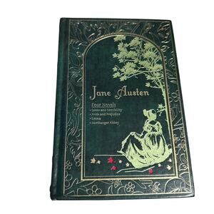 Jane Austen 4 Novels Leather 2011 Book Collection